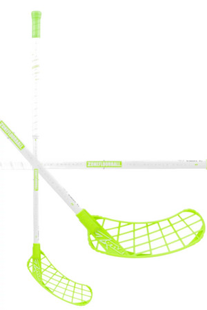 Zone floorball MONSTR AIR Curve 1.5° 31 white//green Florbalová hokejka