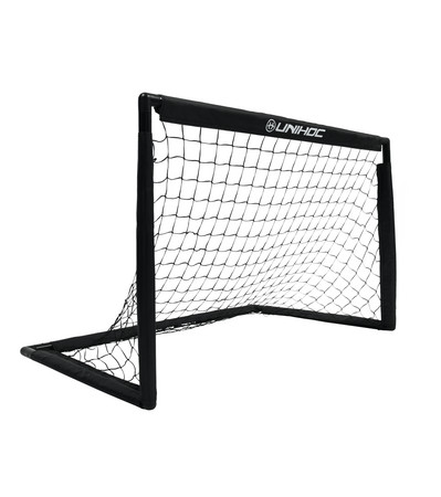 Unihoc Basic EasyUP Plastic Folding Goal with carrying bag and net