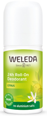 Weleda Citrus 24h Deodorant Roll-On 24h zuverlässiger Schutz