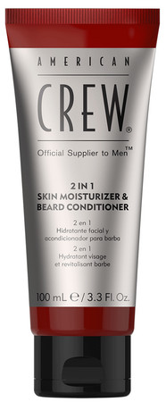 American Crew 2-In-1 Skin Moisturizer & Beard Conditioner mustache conditioner and moisturizer