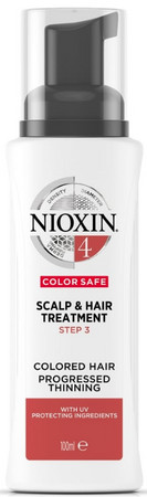Nioxin Scalp Treatment 4 Behandlung für coloriertes, sichtbar dünner werdendes Haar