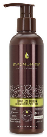 Macadamia Essential Repair & Styling Blow Dry Lotion krém na fénovanie vlasov