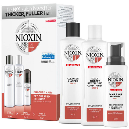 Nioxin Trial Kit System 4 Set für coloriertes, sichtbar dünner werdendes Haar