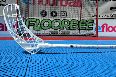 Unihoc EPIC TITAN SUPERSKIN PRO 26 white Floorball stick