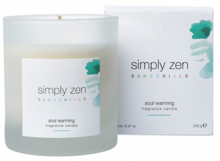 Simply Zen Sensorials Soul Warming Fragrance Candle vonná svíčka s hřejivou vůní