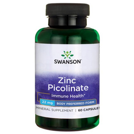 Swanson Zinc Picolinate Body Pref. Form Highly absorbable zinc form for better prostate health and improved vision
