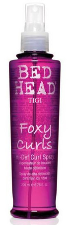 TIGI Bed Head Foxy Curls Hi-Def Curl Spray sprej pre definovanie vĺn