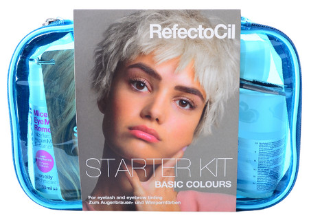 RefectoCil Basic Colours Starter Kit základní sada pro barvení řas a obočí
