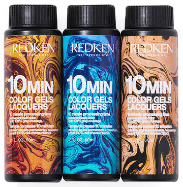 Redken Color Gels Lacquers 10 Minute gelová barva na vlasy rychlým účinkem