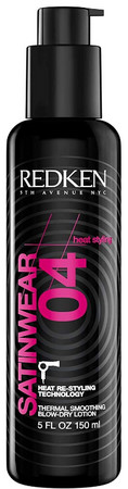 Redken Heat Styling Satinwear 04 thermal smoothing blow-dry lotion