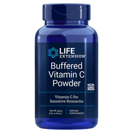 Life Extension Buffered Vitamin C Powder oxidative stress-reduction, immune system support