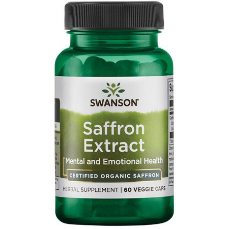 Swanson Saffron Extract Doplněk stravy pro duševní rovnováhu