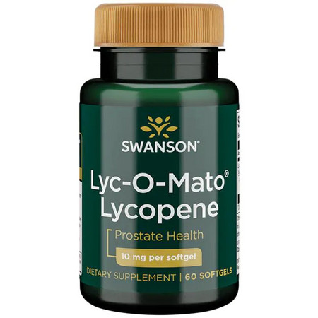 Swanson Lyc-O-Mato Lycopene Doplněk stravy pro zdravé trávení