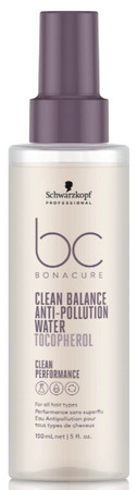 Schwarzkopf Professional Bonacure Clean Balance Anti-Pollution Water Schutz der Haare vor Verschmutzung