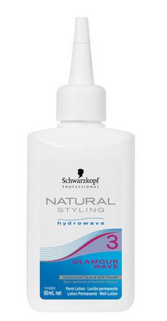 Schwarzkopf Professional Natural Styling Hydrowave Glamour Wave trvalá ondulace pro dlouhotrvající hebké vlny