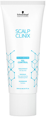 Schwarzkopf Professional Scalp Clinix Oil Control Treatment kúra pro potlačení mastnoty vlasové pokožky