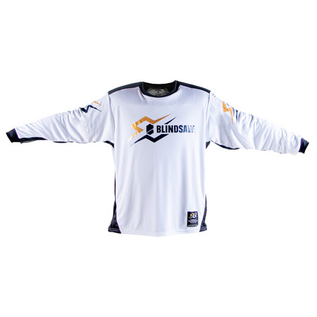 BlindSave Goalie jersey “X” White Goalie jersey