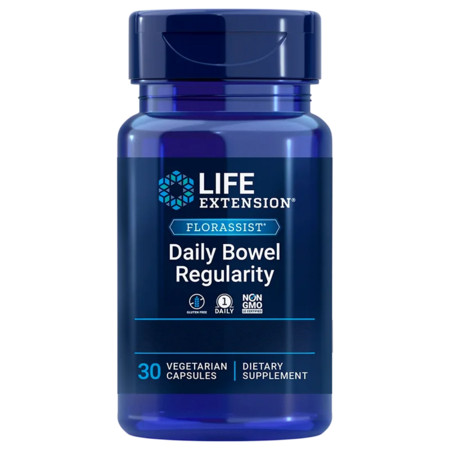 Life Extension FLORASSIST® Daily Bowel Regularity Doplněk stravy pro podporu trávení