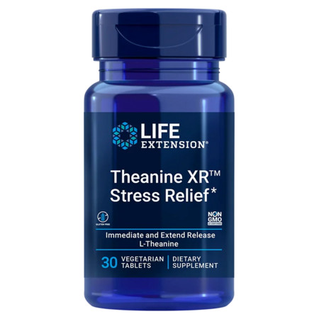Life Extension Theanine XR™ Stress Relief Doplnok stravy pre úľavu od stresu