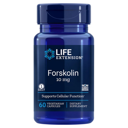 Life Extension Forskolin Doplnok stravy na podporu bunkovej energie a zdravia