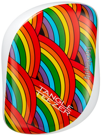 Tangle Teezer Compact Styler Rainbow Galore kompaktní kartáč na vlasy