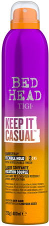 TIGI Bed Head Keep It Causal Flexible Hold Hairspray lak na vlasy s flexibilní fixací