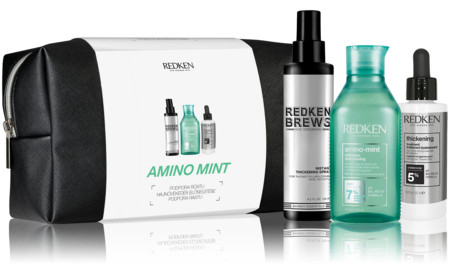 Redken Amino Mint Gift Set sada pro muže Brews