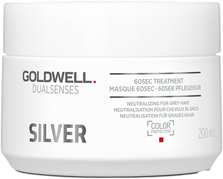 Goldwell Dualsenses Silver 60Sec Treatment stříbrná maska pro blond vlasy