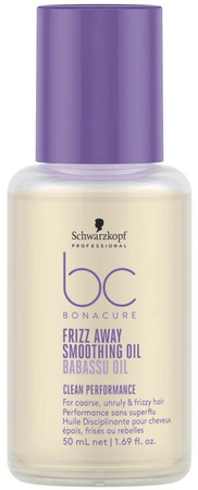 Schwarzkopf Professional Bonacure Frizz Away Smoothing Oil ochranný olej pro nepoddajné vlasy