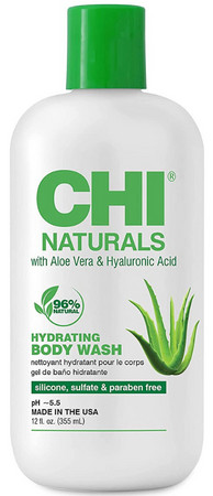 CHI Naturals Hydrating Body Wash hydratační sprchový gel