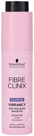 Schwarzkopf Professional Fibre Clinix Vibrancy Purple Booster booster pro neutralizaci žlutých tónů