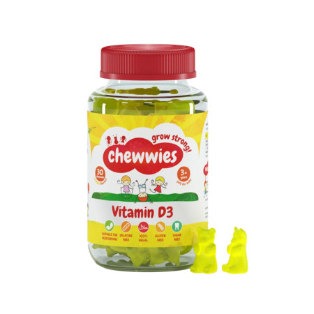 Life Extension Chewwies Vitamin D3 Doplněk stravy s obsahem vitaminu D3