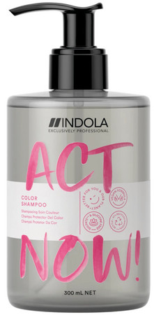 Indola Act Now! Wash Shampoo shampoo for coloured hair