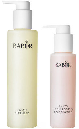 Babor Cleansing HY-ÖL Cleanser & Phyto HY-ÖL Booster Reactivating set Reinigungsset für reife Haut