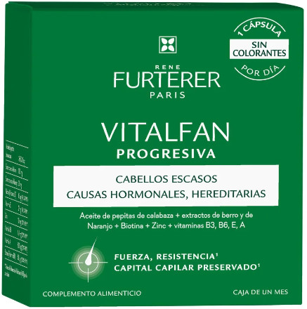 Rene Furterer Vitalfan Progressive Dietary Supplement Nahrungsergänzungsmittel gegen chronischen Haarausfall