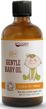Wooden Spoon Gentele Baby Oil jemný dětský tělový olej