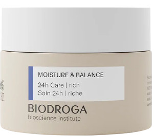 Biodroga Moisture & Balance 24h Care rich bohatá 24hodinová péče pro citlivou pleť