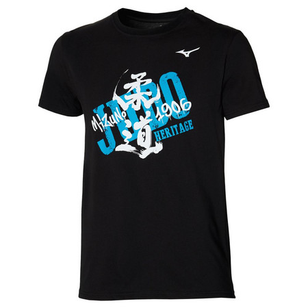 Mizuno Judo Heritage Tee/Black T-shirt