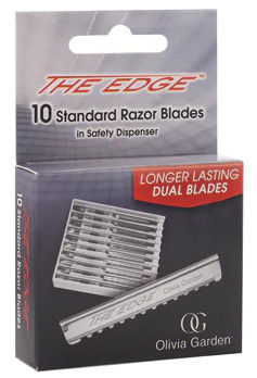 Olivia Garden Standard Razor Blades Žiletky pro efilační nůž