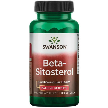 Swanson Beta-Sitosterol Doplněk stravy pro kardiovaskulární zdraví