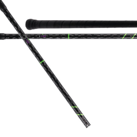 Salming I-Series X Pro 29 Black/Green JR Shaft floorball stick