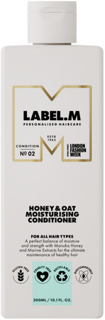label.m Honey & Oat Moisturising Conditioner feuchtigkeitsspendende Pflegespülung mit Honig- und Haferextrakten