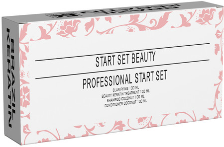 Brazil Keratin Beauty Start Set startovací balíček pro profesionální práci s brazilským keratinem