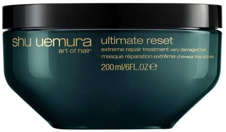 shu uemura Extreme Repair Mask mask for very damaged hair by dyeing and chemical treatment