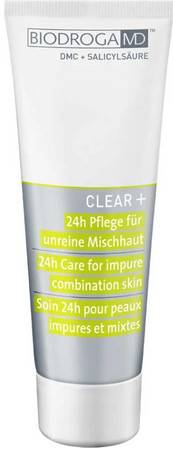 Biodroga MD 24 Care For Impure Combination Skin čistící hydratační krém pro smíšenou pleť