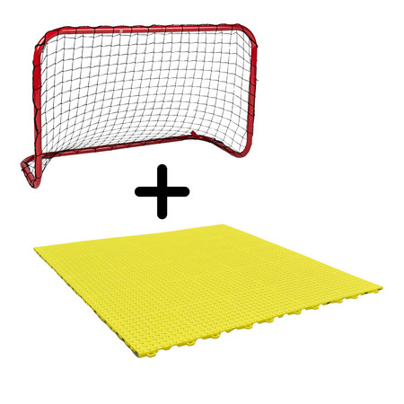 Necy RUNWAY 2.0 TRAINING ZONE 1m² Floorball training surface with goal