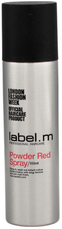 label.m Powder Red Spray Spray sorgen für eine sofortige Farbveränderung