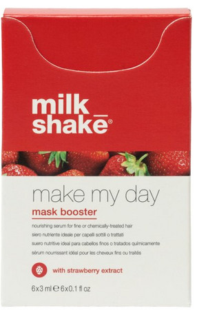 Milk_Shake Mask Booster Strawberry regenerační sérum pro poškozené vlasy s jahodami