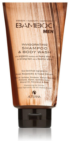 Šampón a sprchový gél ALTERNA BAMBOO MEN Invigorating Shampoo and Body Wash