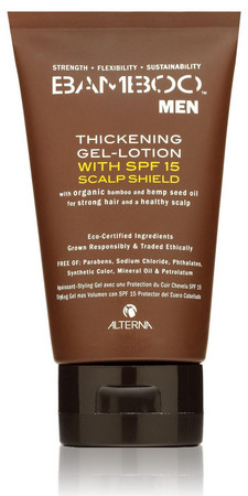 ALTERNA BAMBOO MEN Thickening Gel-Lotion with  SPF 15 Scalp Shield